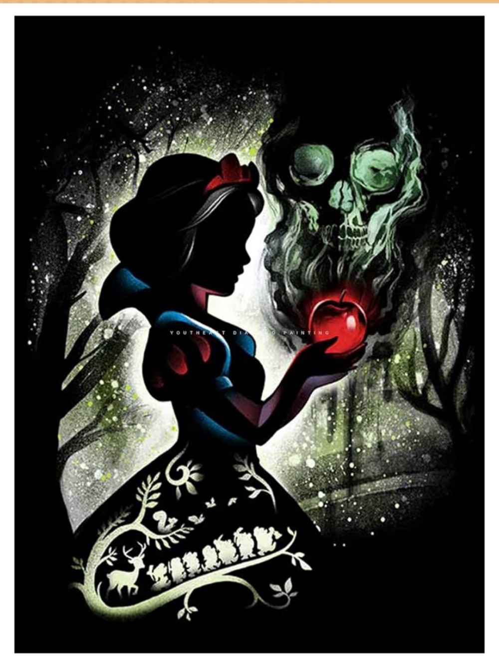 Snow White Disney Princess Diamond art